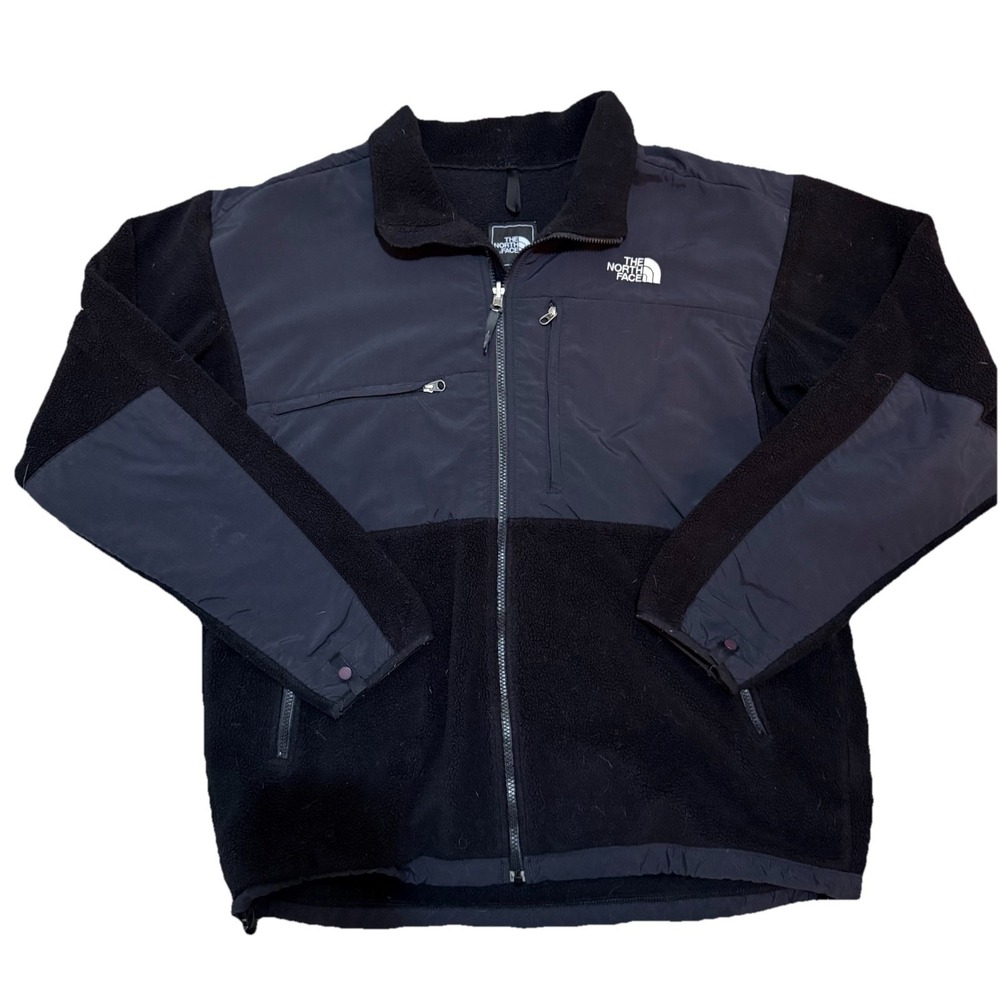 The North Face Men's Retro Denali Fleece Jacket Polartec Zip Black Size‎ XL
